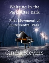 Waltzing In the Park After Dark piano sheet music cover